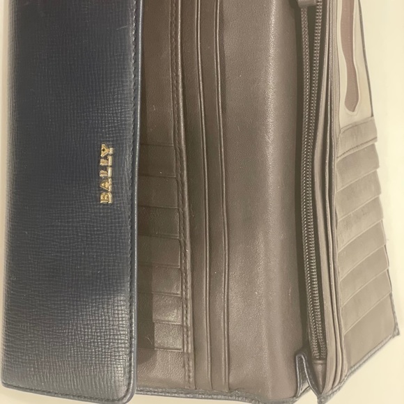 Bally Unisex Memna-LG. LUN. Wallet Blue - Picture 8 of 9